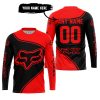 3D ALL OVER PRINTED – LIMITED EDITION – FOX RACING - RED - JERSEY