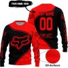 3D ALL OVER PRINTED – LIMITED EDITION – FOX RACING - RED - SWEATER UGLY