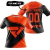 3D ALL OVER PRINTED – LIMITED EDITION – FXR – ORANGE - T-SHIRT