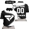 3D ALL OVER PRINTED – LIMITED EDITION – FXR – WHITE - POLO SHIRT