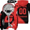 3D ALL OVER PRINTED – LIMITED EDITION – GASGAS – RED - FLEECE ZIP HOODIE