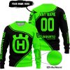 3D ALL OVER PRINTED – LIMITED EDITION – HUSQVARNA – GREEN - SWEATER UGLY