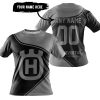 3D ALL OVER PRINTED – LIMITED EDITION – HUSQVARNA – GREY - T-SHIRT