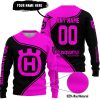 3D ALL OVER PRINTED – LIMITED EDITION – HUSQVARNA – PINK - SWEATER UGLY
