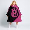 3D ALL OVER PRINTED – LIMITED EDITION – HUSQVARNA – PINK 1 - OODIE BLANKET HOODIE
