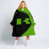 3D ALL OVER PRINTED – LIMITED EDITION – KAWASAKI – GREEN - OODIE BLANKET HOODIE