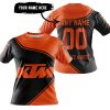 3D ALL OVER PRINTED – LIMITED EDITION – KTM – ORANGE - T-SHIRT