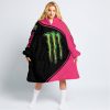 3D ALL OVER PRINTED – LIMITED EDITION – MONSTER ENERGY - OODIE BLANKET HOODIE