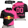 3D ALL OVER PRINTED – LIMITED EDITION – RED BULL - POLO SHIRT