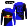 3D ALL OVER PRINTED – LIMITED EDITION – RED BULL – BLUE - JERSEY