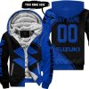 3D ALL OVER PRINTED – LIMITED EDITION – SUZUKI – BLUE - FLEECE ZIP HOODIE