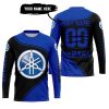 3D ALL OVER PRINTED – LIMITED EDITION – YAMAHA – BLUE - JERSEY