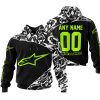 PREMIUM MX – 3D ALL OVER PRINTED – ALPINESTARS - BLACK NEON