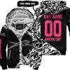 PREMIUM MX – 3D ALL OVER PRINTED – ARCTIC-CAT - FLEECE ZIP HOODIE