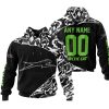 PREMIUM MX – 3D ALL OVER PRINTED – ARCTIC-CAT – BLACK GREEN