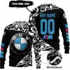 PREMIUM MX – 3D ALL OVER PRINTED – BMW – BLACK BLUE - SWEATER UGLY