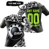 PREMIUM MX – 3D ALL OVER PRINTED – CAN AM – BLACK NEON - T-SHIRT