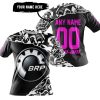 PREMIUM MX – 3D ALL OVER PRINTED – CAN AM – BLACK PINK - T-SHIRT