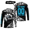 PREMIUM MX – 3D ALL OVER PRINTED – CAN AM – BLACK SKY BLUE - JERSEY