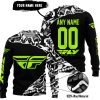 PREMIUM MX – 3D ALL OVER PRINTED – FLY RACING – BLACK NEON - SWEATER UGLY