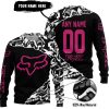 PREMIUM MX – 3D ALL OVER PRINTED – FOX RACING - BLACK PINK 1 - SWEATER UGLY