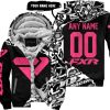 PREMIUM MX – 3D ALL OVER PRINTED – FXR - FLEECE ZIP HOODIE