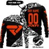PREMIUM MX – 3D ALL OVER PRINTED – FXR – BLACK ORANGE - SWEATER UGLY