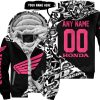 PREMIUM MX – 3D ALL OVER PRINTED – HONDA - FLEECE ZIP HOODIE