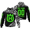 PREMIUM MX – 3D ALL OVER PRINTED – HUSQVARNA – BLACK GREEN