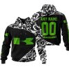 PREMIUM MX – 3D ALL OVER PRINTED – KAWASAKI – BLACK GREEN
