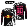 PREMIUM MX – 3D ALL OVER PRINTED – RED BULL - JERSEY
