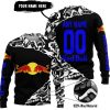 PREMIUM MX – 3D ALL OVER PRINTED – RED BULL – BLACK BLUE - SWEATER UGLY