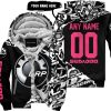 PREMIUM MX – 3D ALL OVER PRINTED – SEA DOO - FLEECE ZIP HOODIE