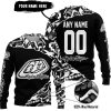 PREMIUM MX – 3D ALL OVER PRINTED – TROY LEE DESIGNS - BLACK WHITE - SWEATER UGLY