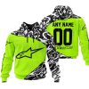 PREMIUM MX – 3D ALL OVER PRINTED – ALPINESTARS – NEON