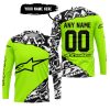 PREMIUM MX – 3D ALL OVER PRINTED – ALPINESTARS – NEON - JERSEY