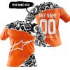 PREMIUM MX – 3D ALL OVER PRINTED – ALPINESTARS – ORANGE - T-SHIRT