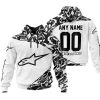 PREMIUM MX – 3D ALL OVER PRINTED – ALPINESTARS – WHITE