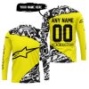PREMIUM MX – 3D ALL OVER PRINTED – ALPINESTARS – YELLOW - JERSEY