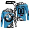 PREMIUM MX – 3D ALL OVER PRINTED – BMW – BLUE - JERSEY