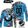 PREMIUM MX – 3D ALL OVER PRINTED – BMW – BLUE - SWEATER UGLY