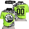 PREMIUM MX – 3D ALL OVER PRINTED – CAN AM – GREEN 1 - POLO SHIRT