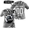 PREMIUM MX – 3D ALL OVER PRINTED – CAN AM – GREY - T-SHIRT
