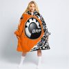 PREMIUM MX – 3D ALL OVER PRINTED – CAN AM – ORANGE - OODIE BLANKET HOODIE