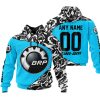 PREMIUM MX – 3D ALL OVER PRINTED – CAN AM – SKY BLUE