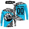PREMIUM MX – 3D ALL OVER PRINTED – CAN AM – SKY BLUE - JERSEY