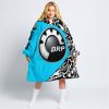 PREMIUM MX – 3D ALL OVER PRINTED – CAN AM – SKY BLUE - OODIE BLANKET HOODIE