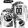 PREMIUM MX – 3D ALL OVER PRINTED – CAN AM – WHITE - SWEATER UGLY