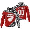 PREMIUM MX – 3D ALL OVER PRINTED – DUCATI - RED