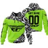 PREMIUM MX – 3D ALL OVER PRINTED – FLY RACING – GREEN 1